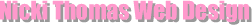 Nicki Thomas Web Design