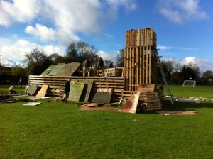 Starting the roof